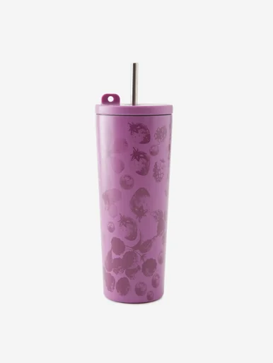 TYPO Ly Uống Nước Typo 700ML - Hidden Straw Metal Smoothie Cup 700ML
