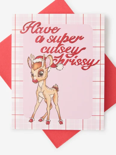 TYPO Thiệp Giáng Sinh - Christmas Card