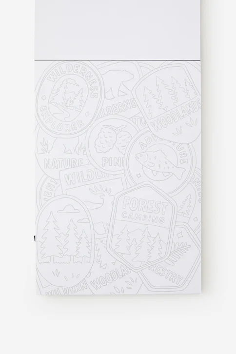 TYPO Bộ Màu Vẽ Kèm Sổ - A4 Colouring Pad