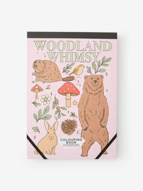 TYPO Bộ Màu Vẽ Kèm Sổ - A4 Colouring Pad