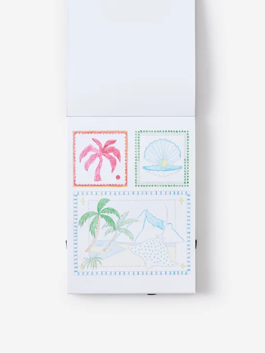 TYPO Bộ Màu Vẽ Kèm Sổ - Mini Colouring Pad