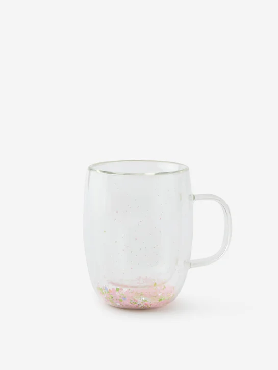 TYPO Cốc Thủy Tinh 250ml - Trapped Glitter Glass Mug 250ml