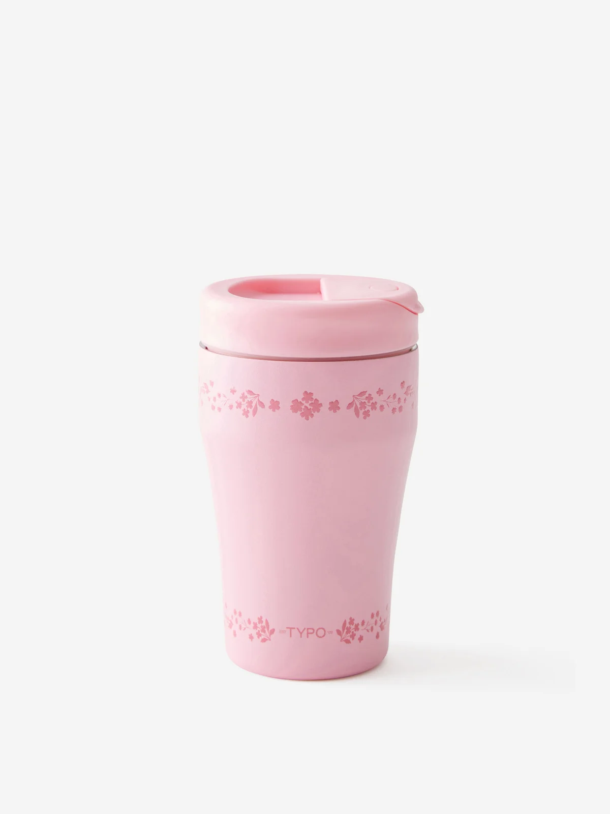 BOW DITSY STRIPE /STRAWBERRY MILK