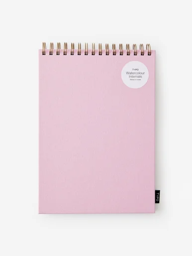 TYPO Sổ Vẽ A4 - A4 Spiral Watercolour Book