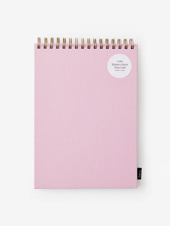 TYPO Sổ Vẽ A4 - A4 Spiral Watercolour Book