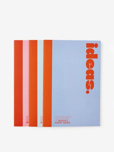 TYPO Bộ 3 Sổ A5 - A5 3 Pack Lined Notebooks