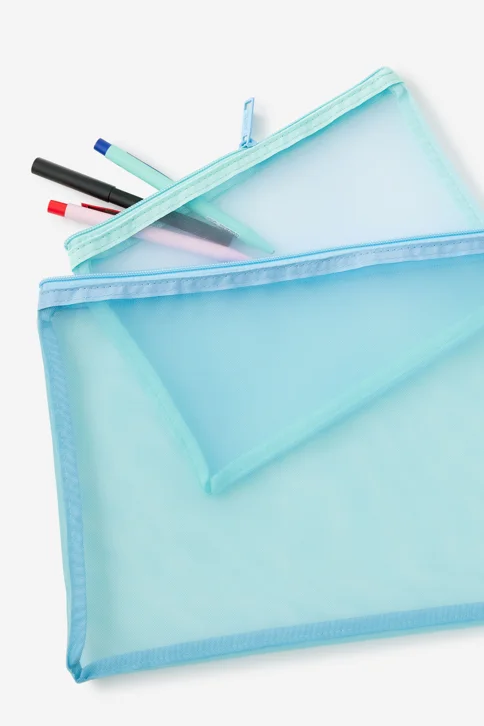 TYPO Bộ Túi Lướt Đụng Bút - Mesh Pencil Case Set
