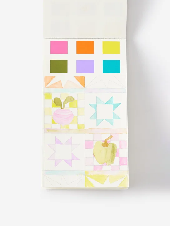 TYPO Bộ Màu Vẽ Kèm Sổ - Watercolour Postcard Pad
