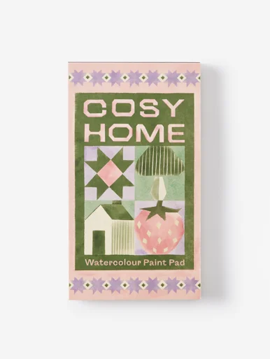 TYPO Bộ Màu Vẽ Kèm Sổ - Watercolour Postcard Pad