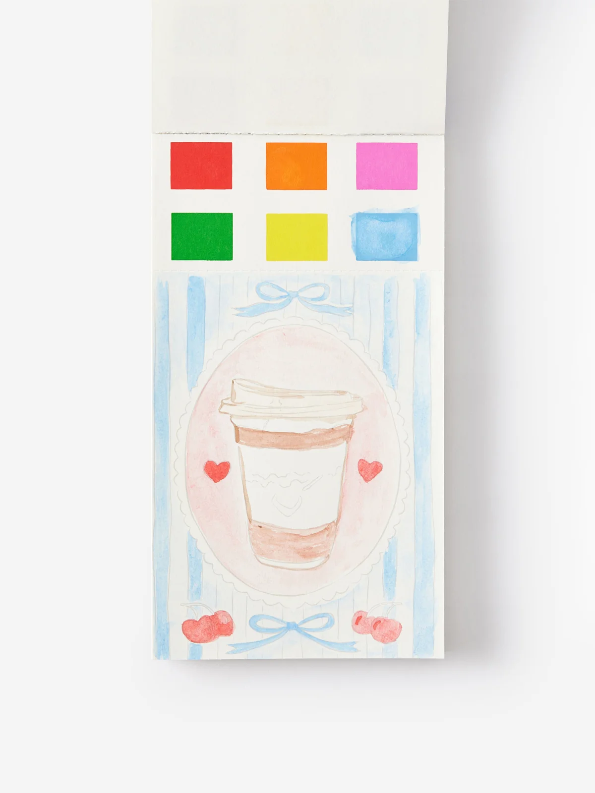 TYPO Bộ Màu Vẽ Kèm Sổ - Watercolour Postcard Pad
