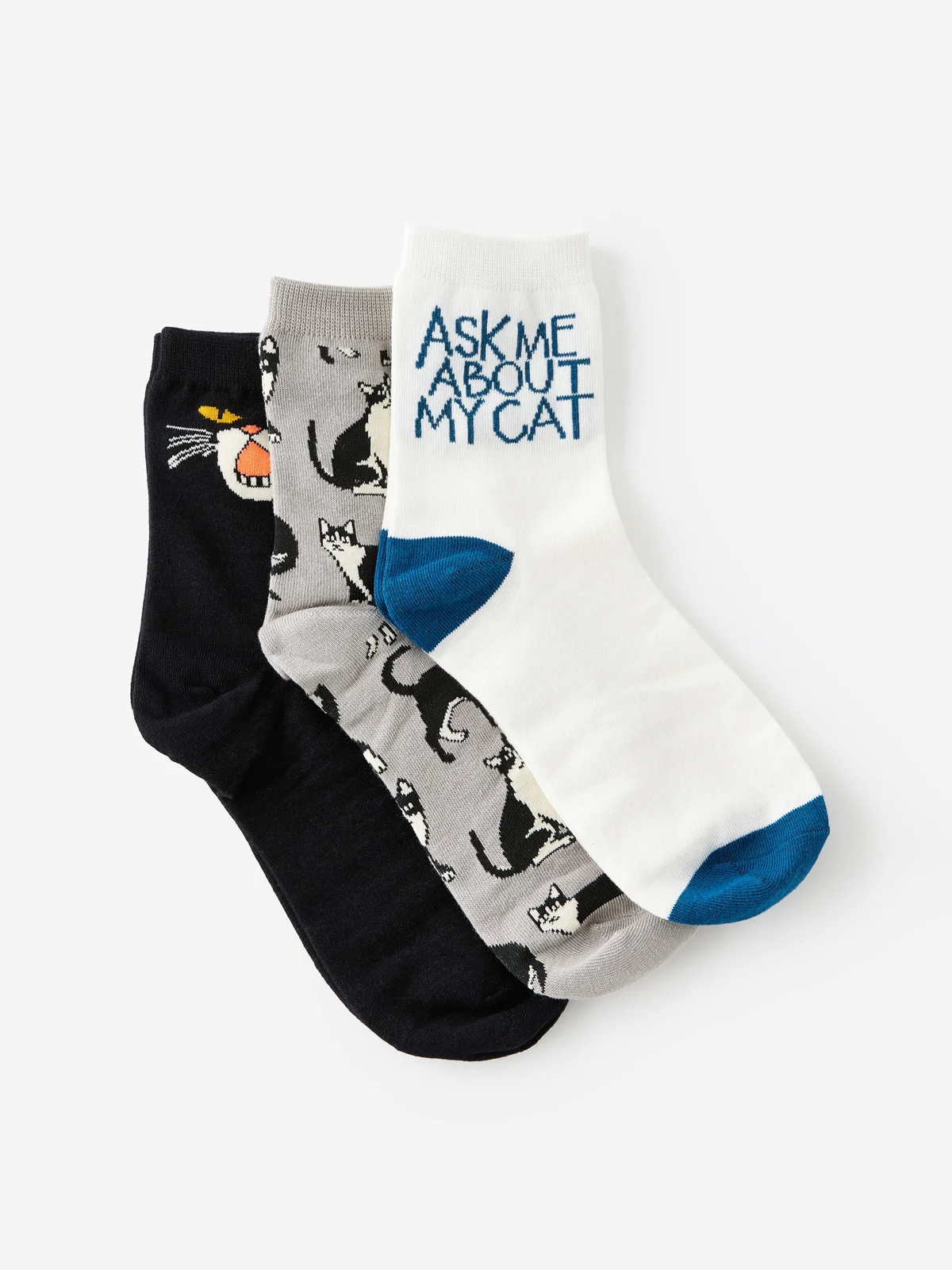 TYPO Bộ 3 Đôi Vớ Ngắn - 3 Pack Of Socks
