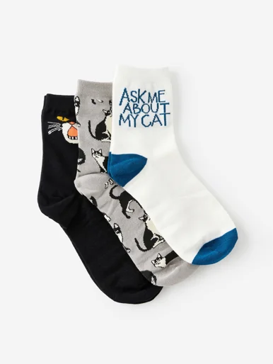 TYPO Bộ 3 Đôi Vớ Ngắn - 3 Pack Of Socks