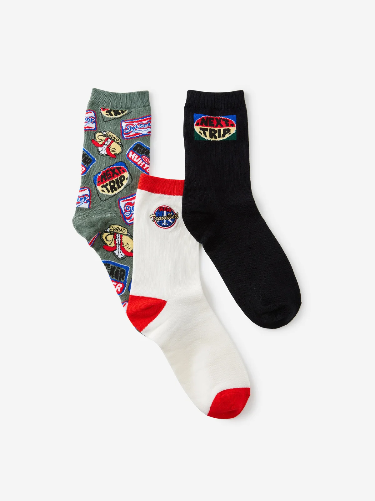 TYPO Bộ 3 Đôi Vớ Ngắn - 3 Pack Of Socks