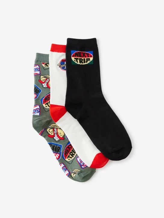 TYPO Bộ 3 Đôi Vớ Ngắn - 3 Pack Of Socks