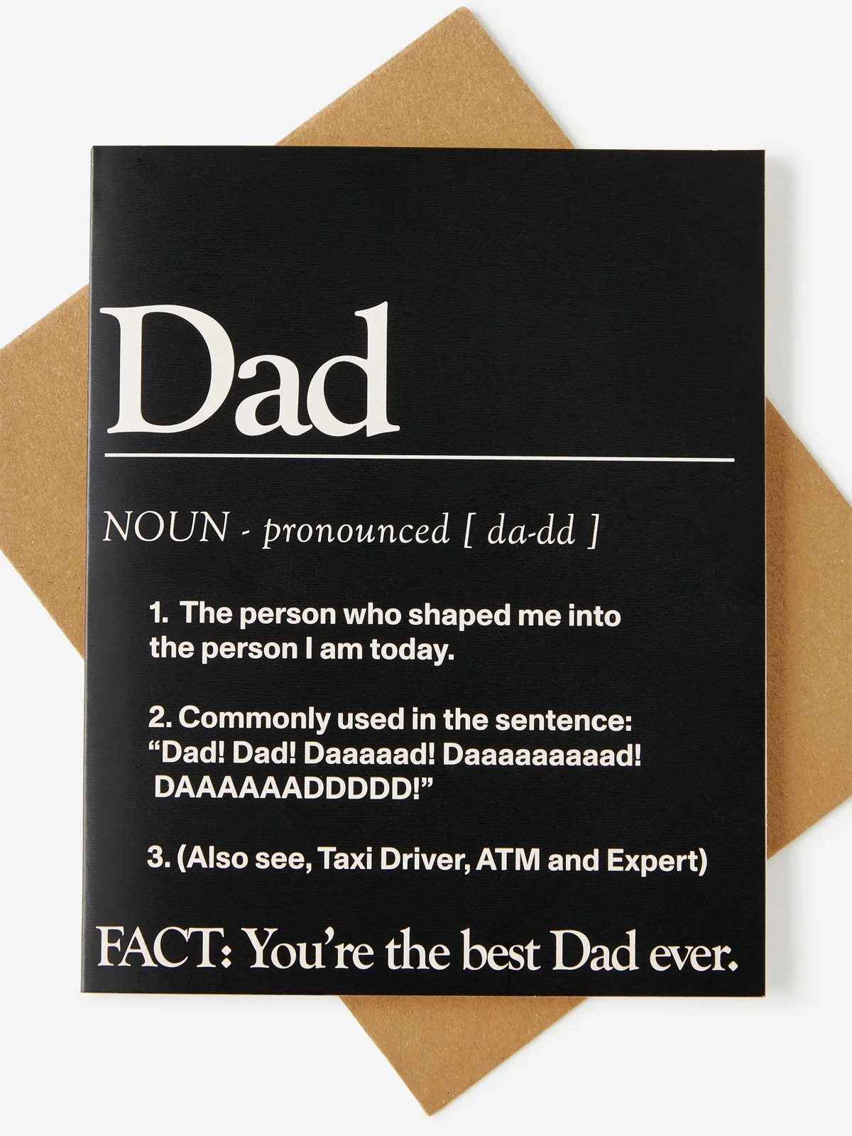 TYPO Thiệp - Fathers Day Card