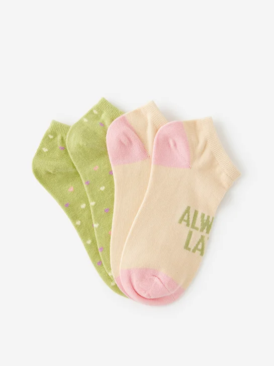TYPO Bộ 2 Đôi Vớ - Ankle Socks 2 Packs