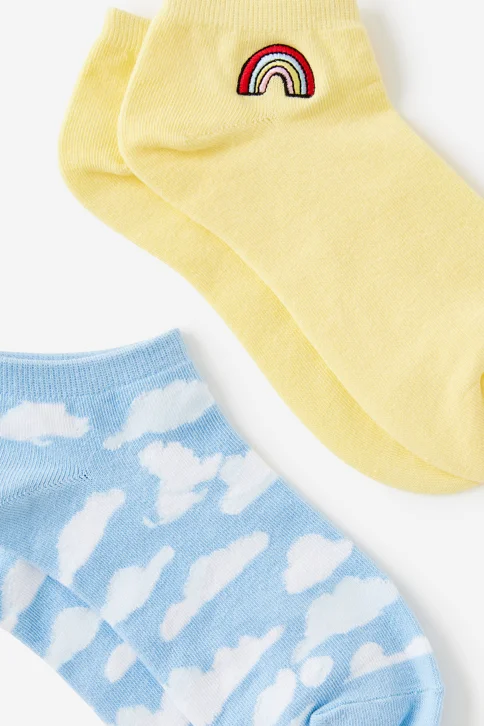 TYPO Bộ 2 Đôi Vớ - Ankle Socks 2 Packs
