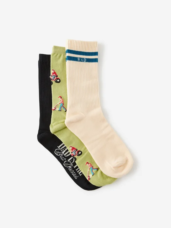 TYPO Bộ 3 Vớ Ngắn - 3Pck Of Socks Fathers Day