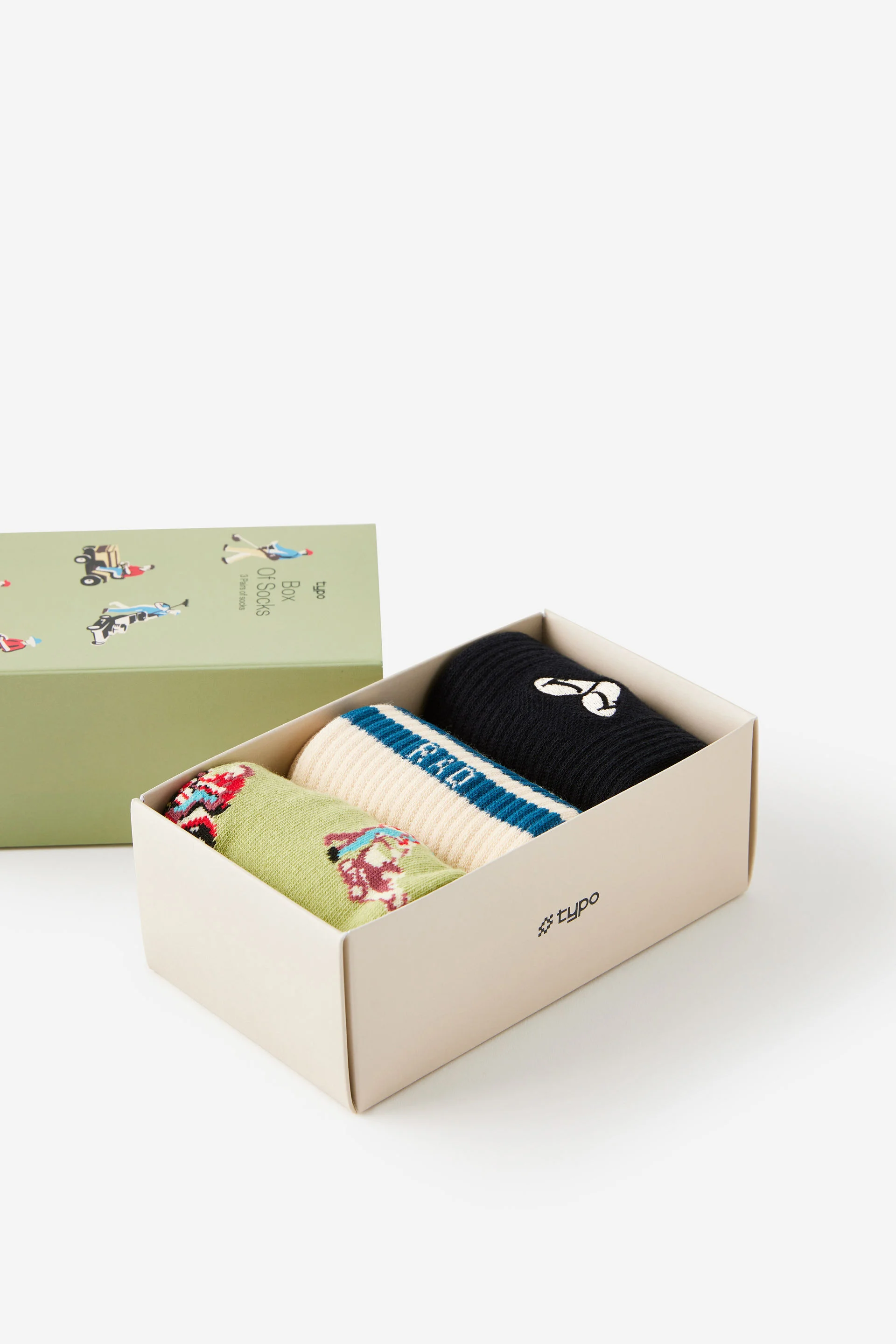 TYPO Bộ 3 Vớ Ngắn - 3Pck Of Socks Fathers Day