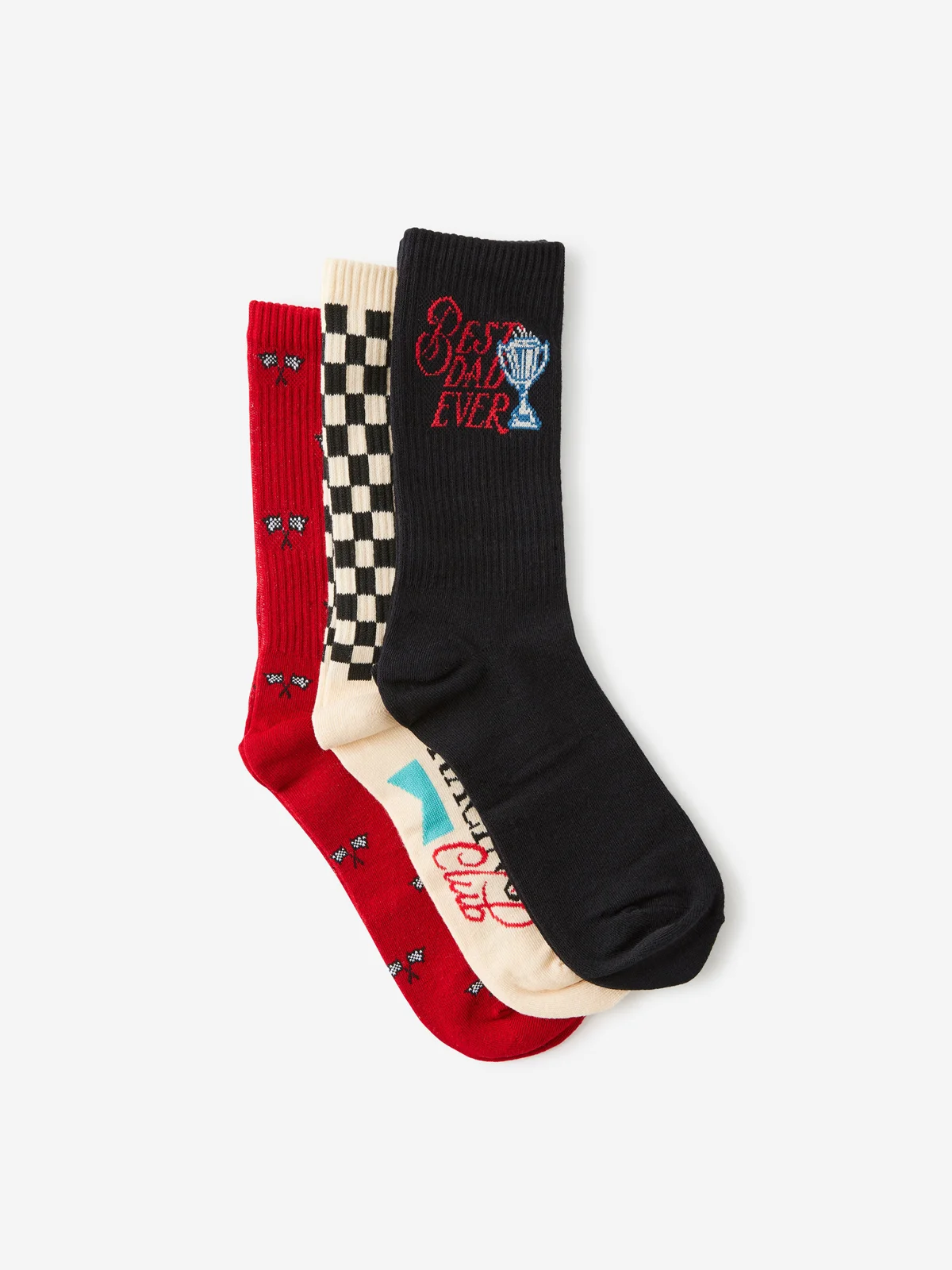TYPO Bộ 3 Vớ Ngắn - 3Pck Of Socks Fathers Day