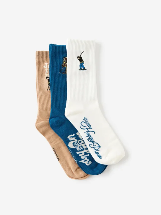 TYPO Bộ 3 Vớ Ngắn - 3Pck Of Socks Fathers Day