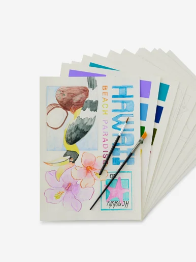 TYPO Bộ Màu Vẽ Kèm Sổ - B5 Watercolouring Kit