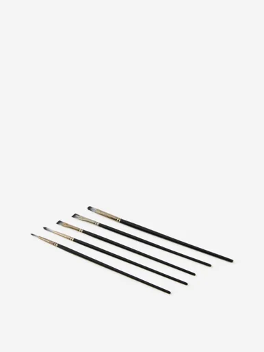 TYPO Bộ Cọ Vẽ Màu 5 Cây - Gouache Paint Brushes 5Pk