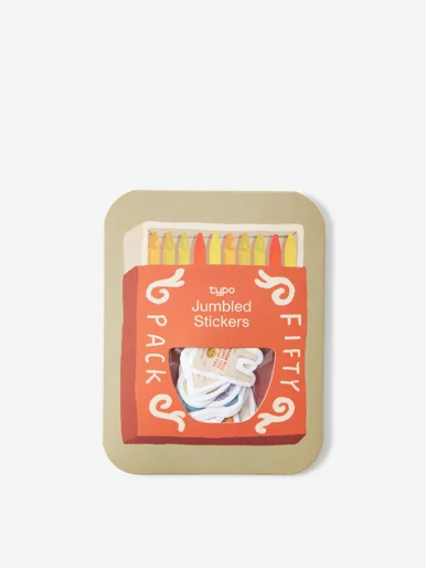 TYPO Bộ Sticker - Jumbled Sticker Pack