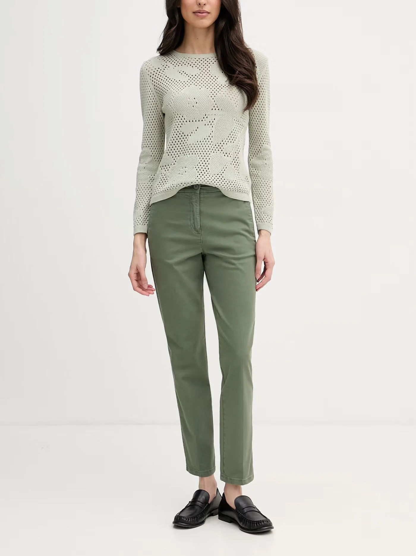 UNITED COLORS OF BENETTON Áo Len Dài Tay Nữ