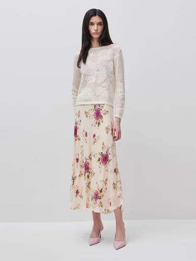 UNITED COLORS OF BENETTON Áo Len Dài Tay Nữ