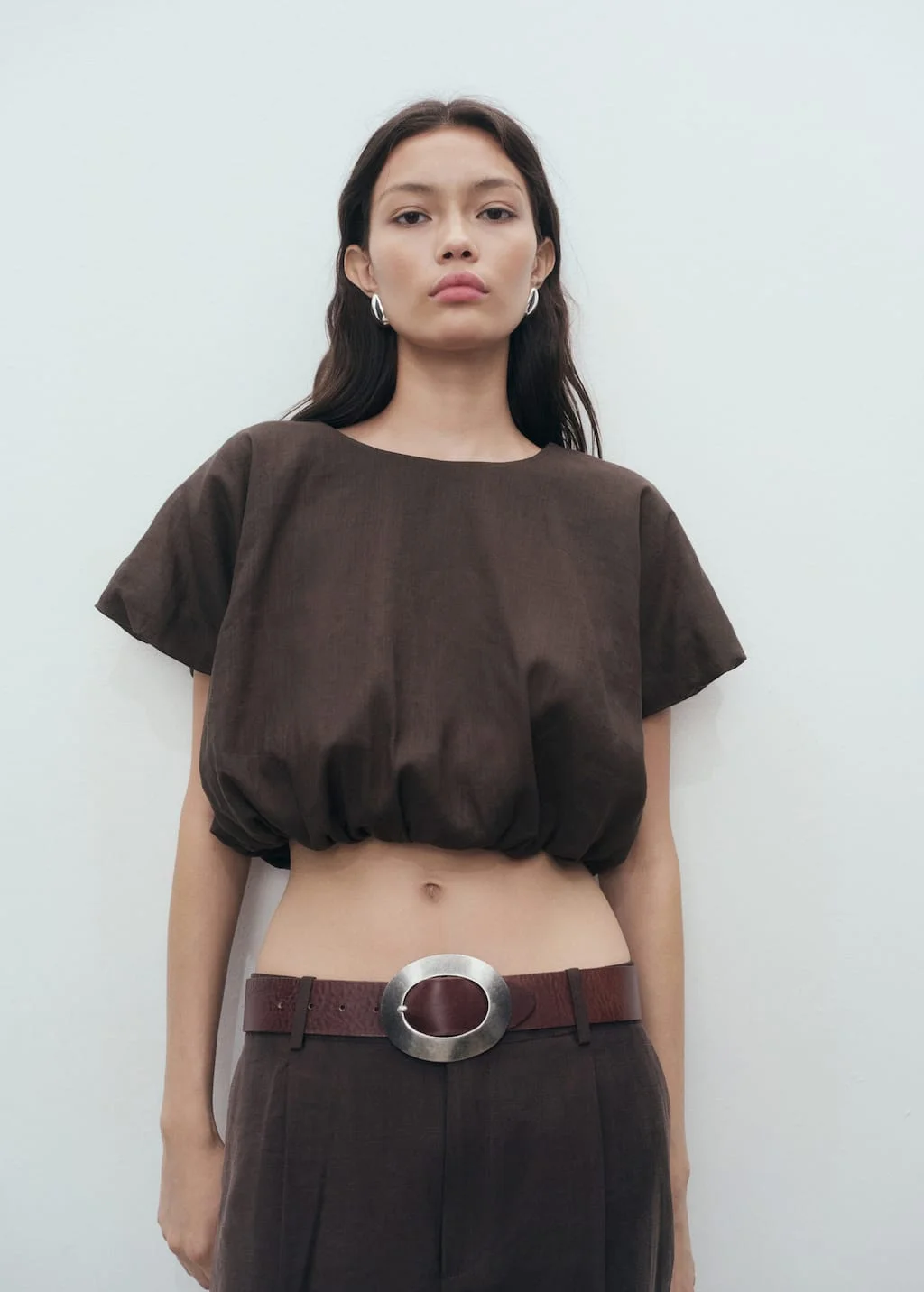 MANGO Áo Kiểu Nữ Camilie