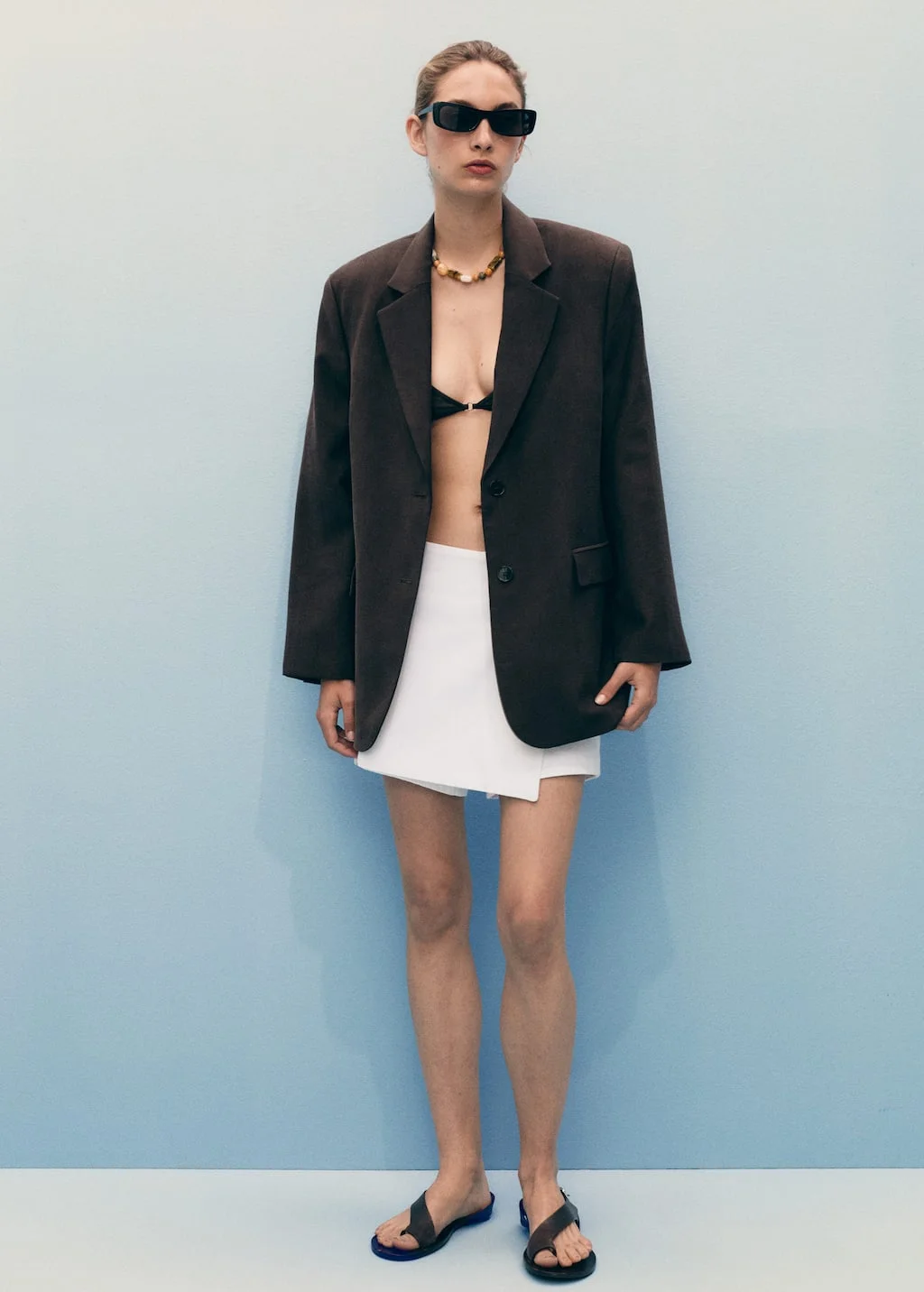MANGO Quần Ngắn Nữ Skort