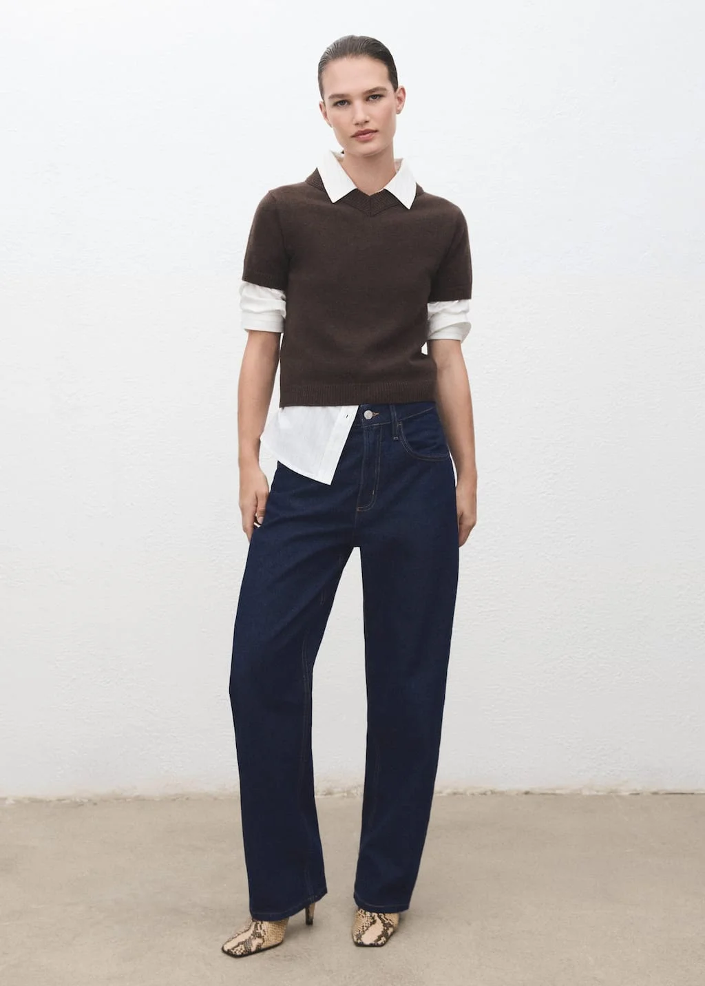MANGO Quần Jeans Nữ Bet
