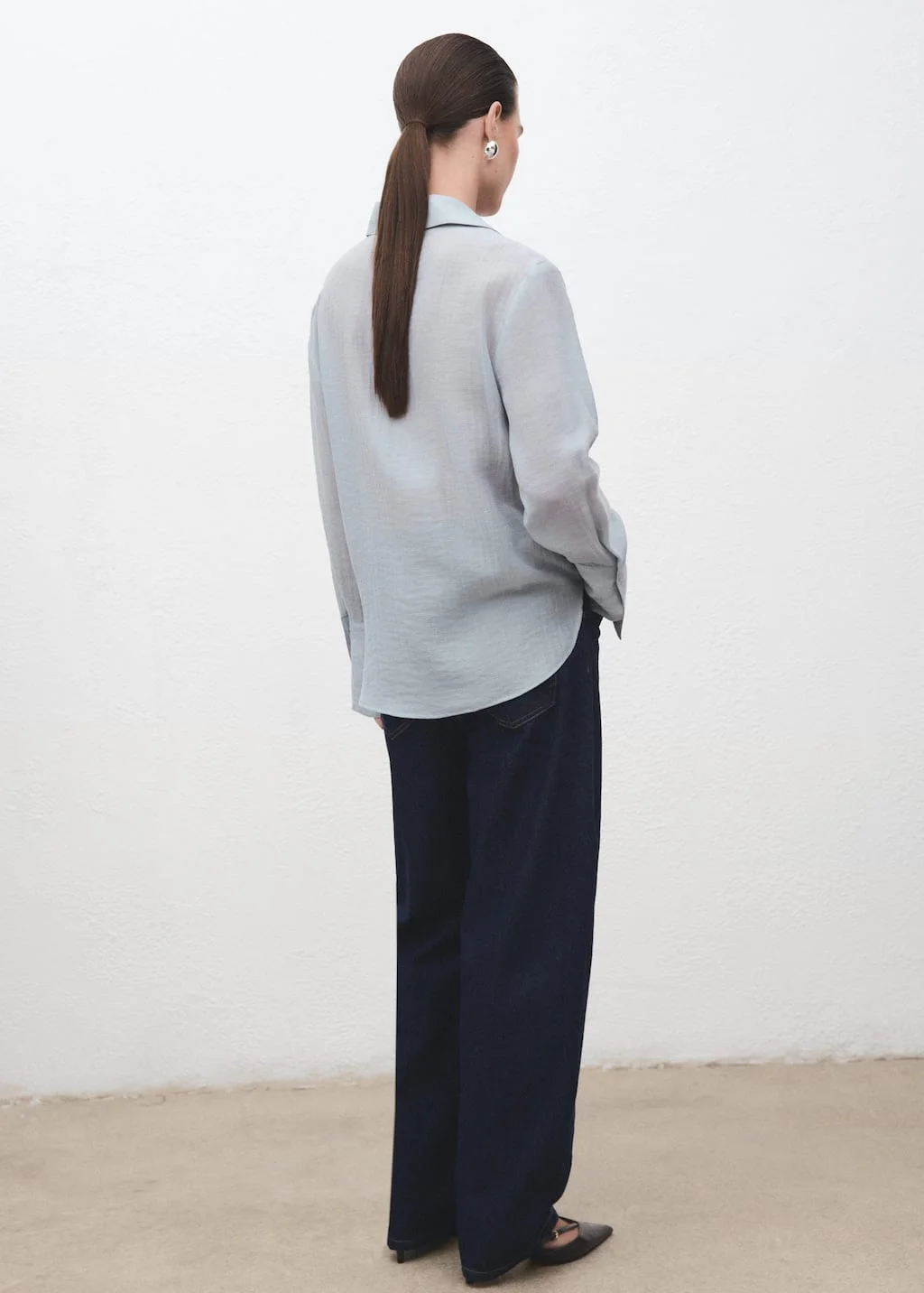 MANGO Áo Kiểu Nữ Miranda