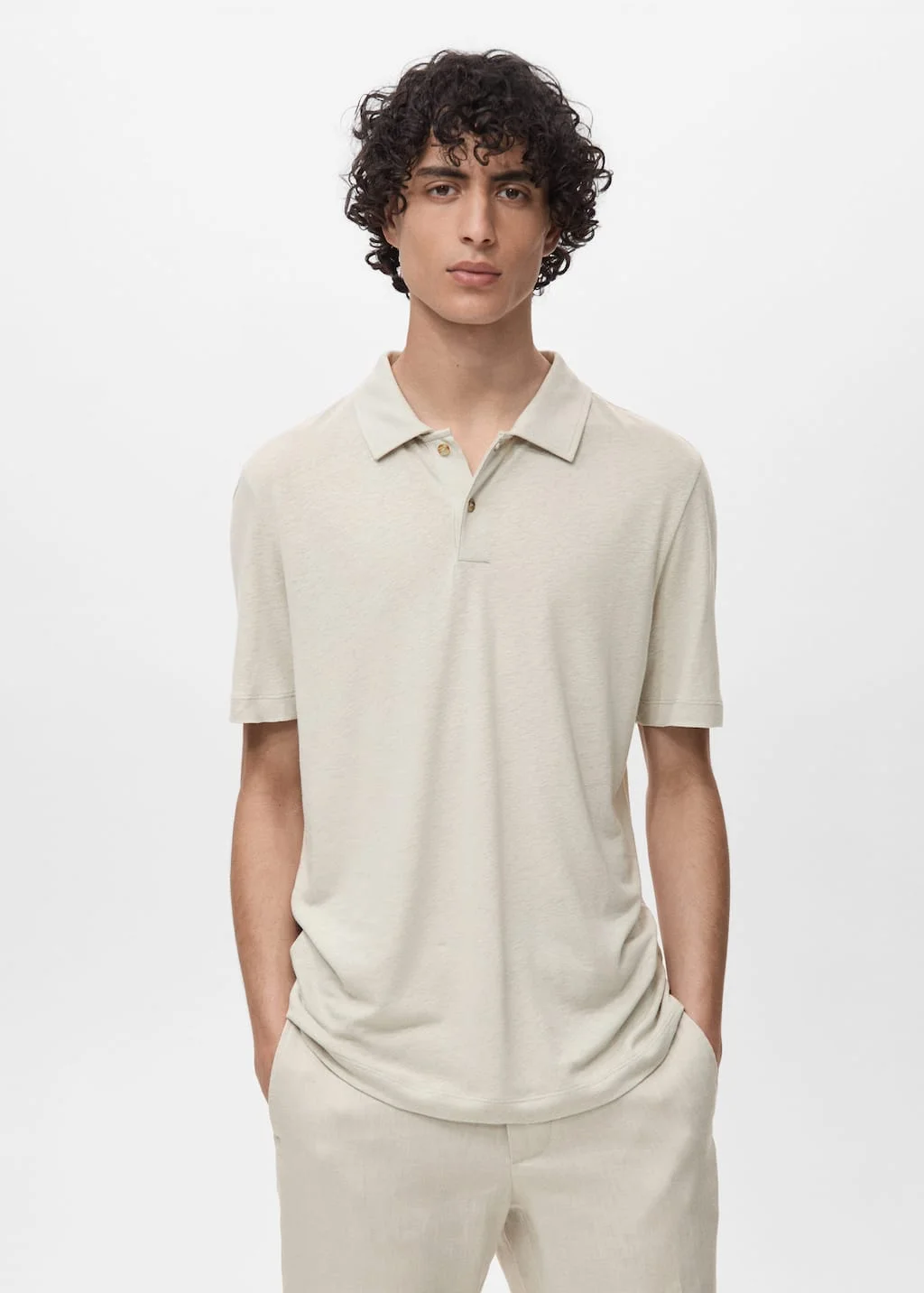 MANGO Áo Polo Nam Amberes