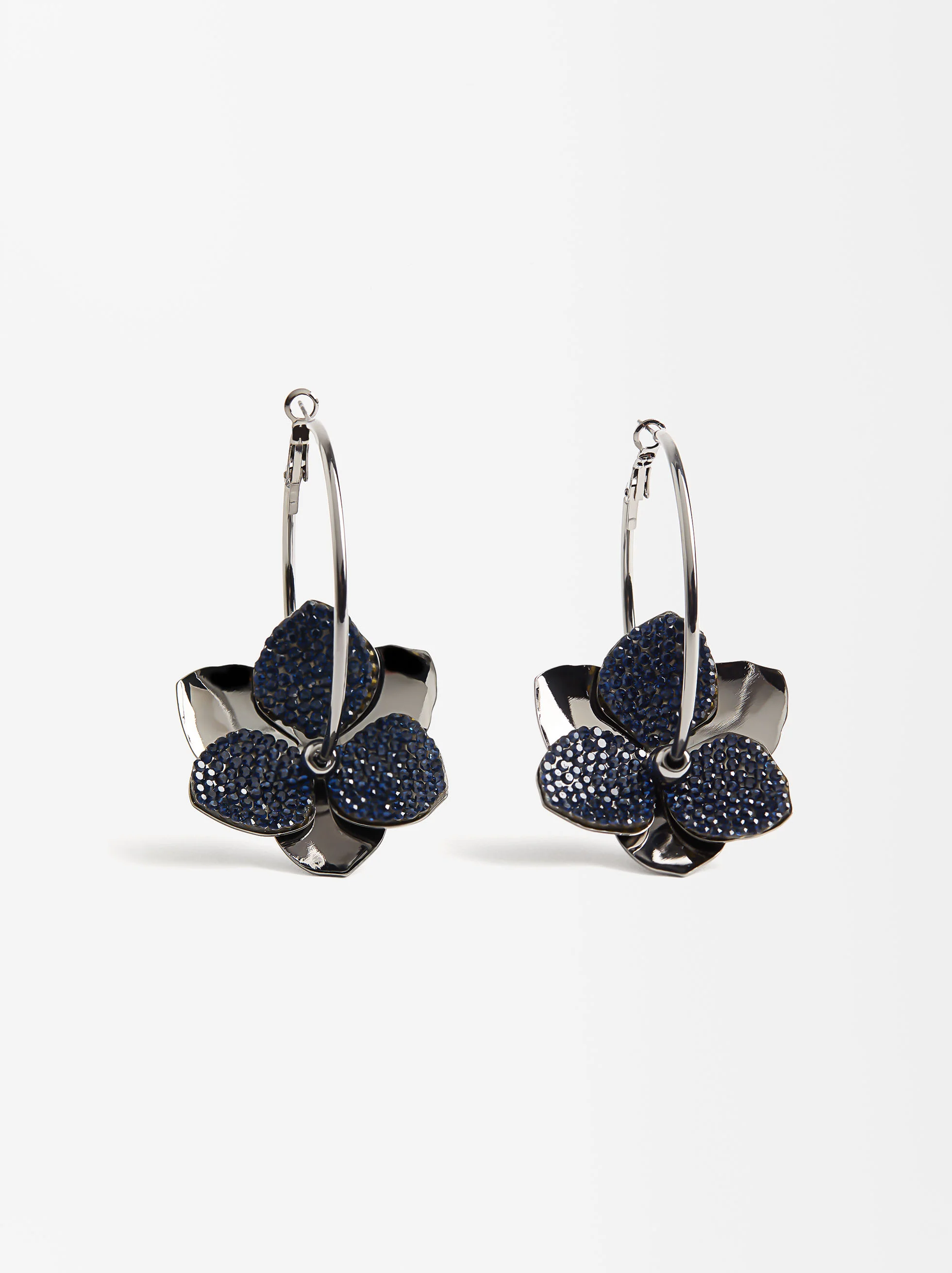 PARFOIS Hoa Tai Hoop Earrings