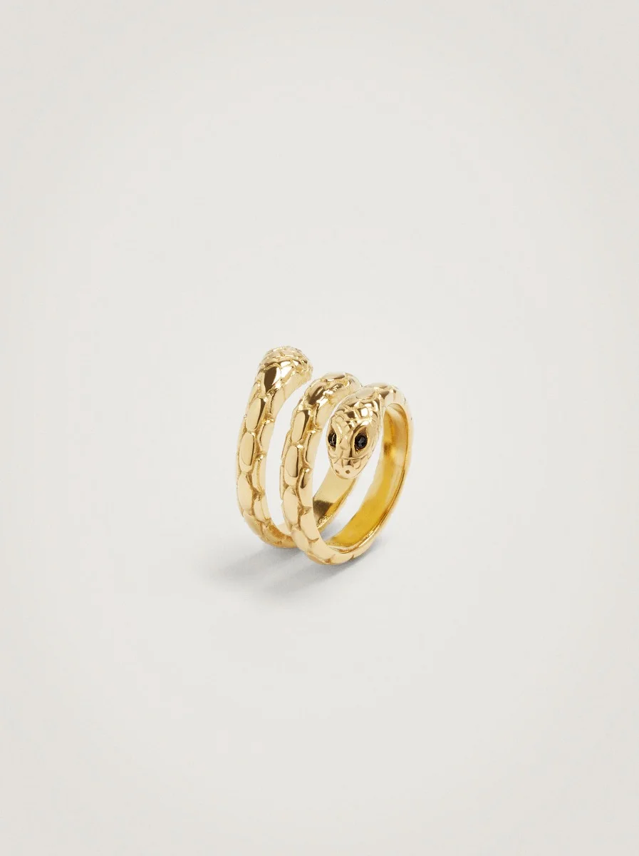 PARFOIS Nhẫn Stainless Steel Golden