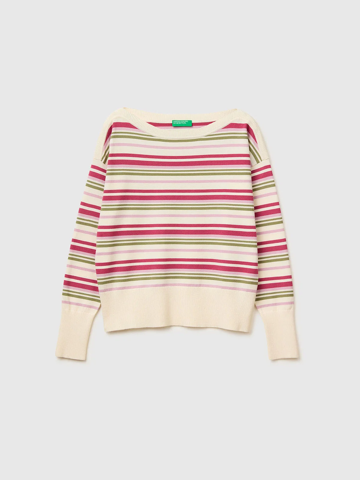 UNITED COLORS OF BENETTON Áo Len Dài Tay Nữ