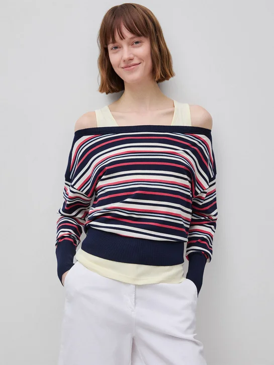 UNITED COLORS OF BENETTON Áo Len Dài Tay Nữ