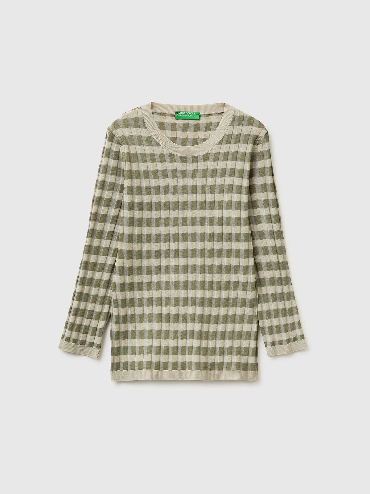 UNITED COLORS OF BENETTON Áo Len Dài Tay Nữ