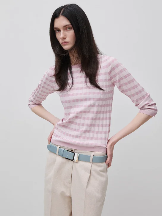 UNITED COLORS OF BENETTON Áo Len Dài Tay Nữ