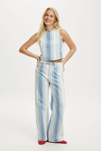 COTTON ON Quần Jeans Ống Rộng Nữ-Wide Jean Asia Fit