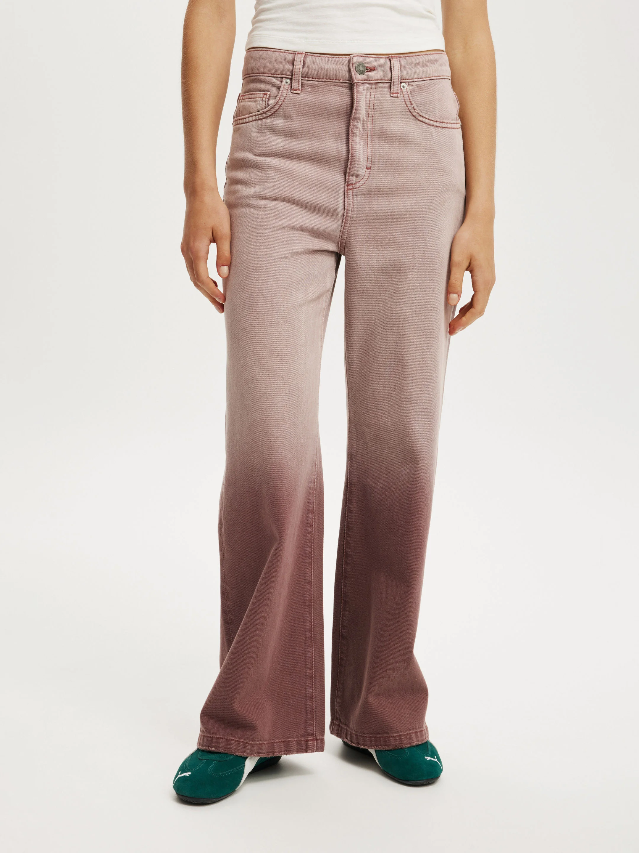 COTTON ON Quần Jeans Ống Rộng Nữ-Wide Jean Asia Fit