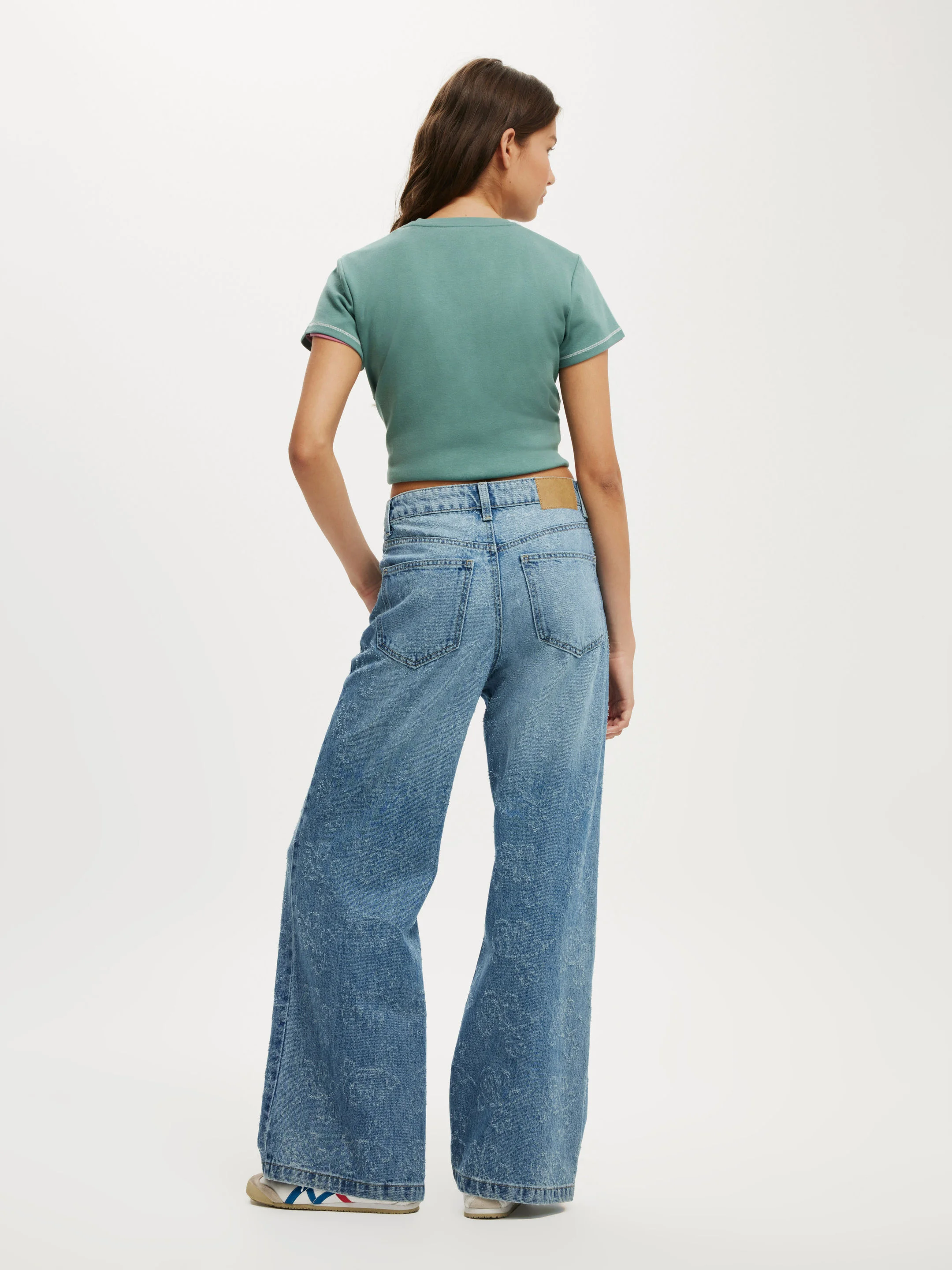 COTTON ON Quần Jeans Ống Rộng Nữ-Wide Jean Asia Fit