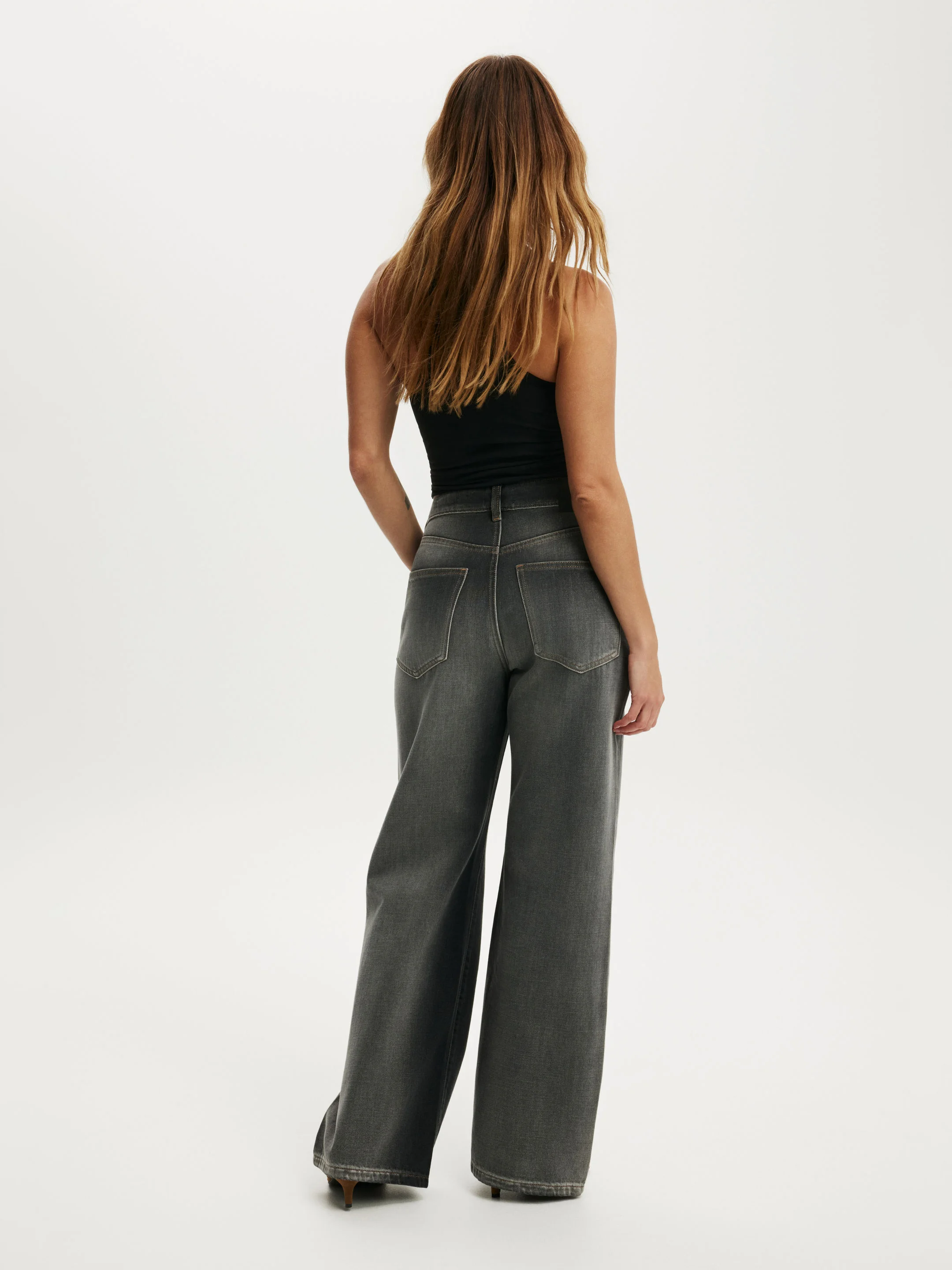 COTTON ON Quần Jeans Ống Rộng Nữ - Wide Jean Asia Fit