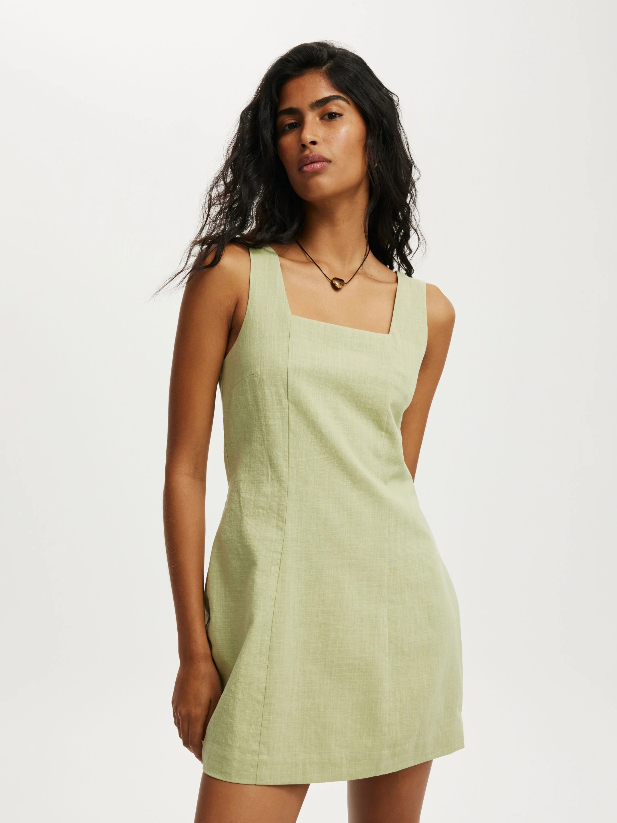 COTTON ON Đầm Mini Nữ-Square Neck Mini Dress