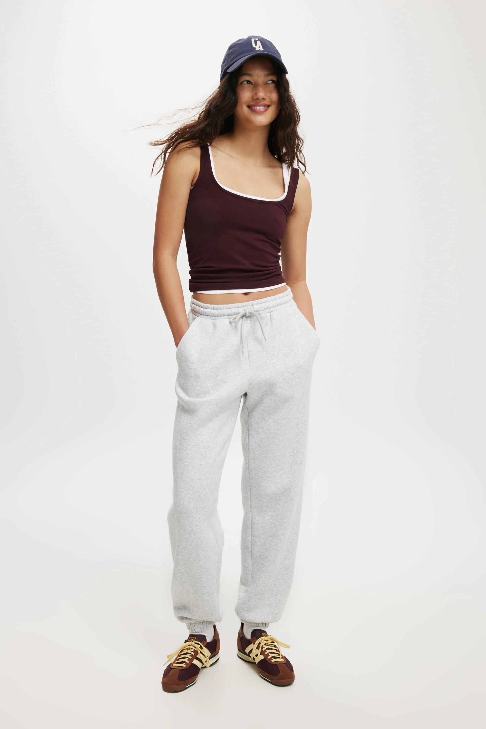 COTTON ON Quần Thể Thao Dài Nữ-Classic Fleece Sweatpant