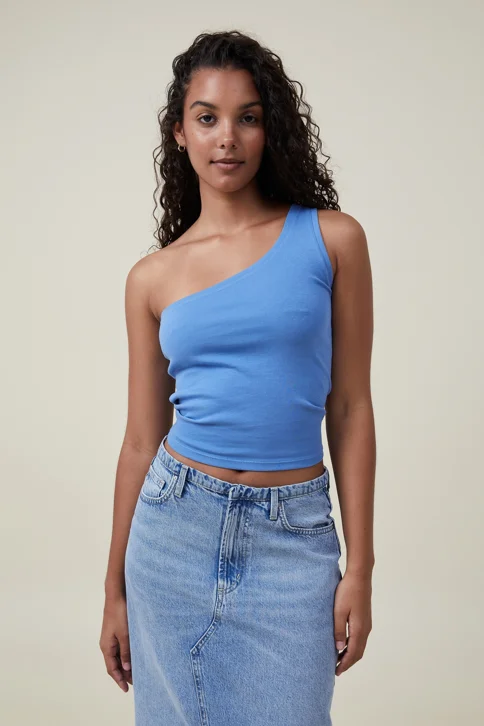 COTTON ON Áo Thun Cộc Tay Nữ - Jamie One Shoulder Cami