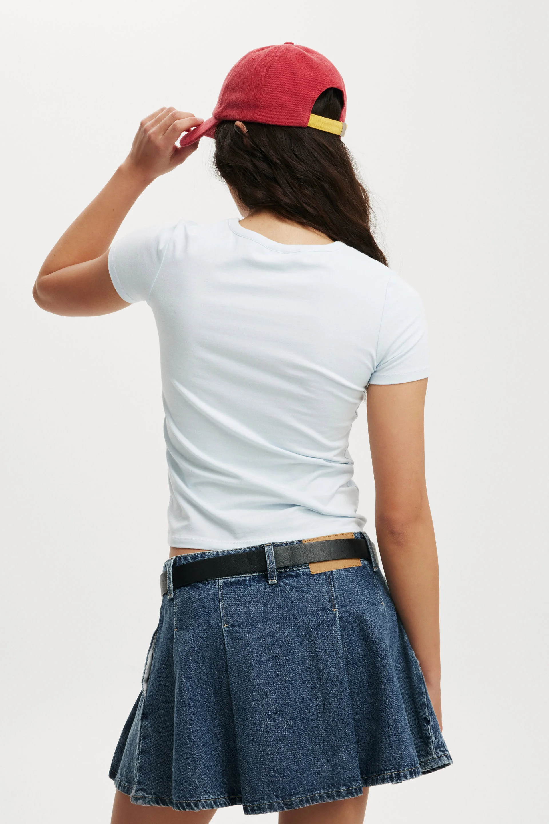 COTTON ON Áo Thun Có Họa Tiết Nữ-Fitted Lcn Graphic Longline Tee