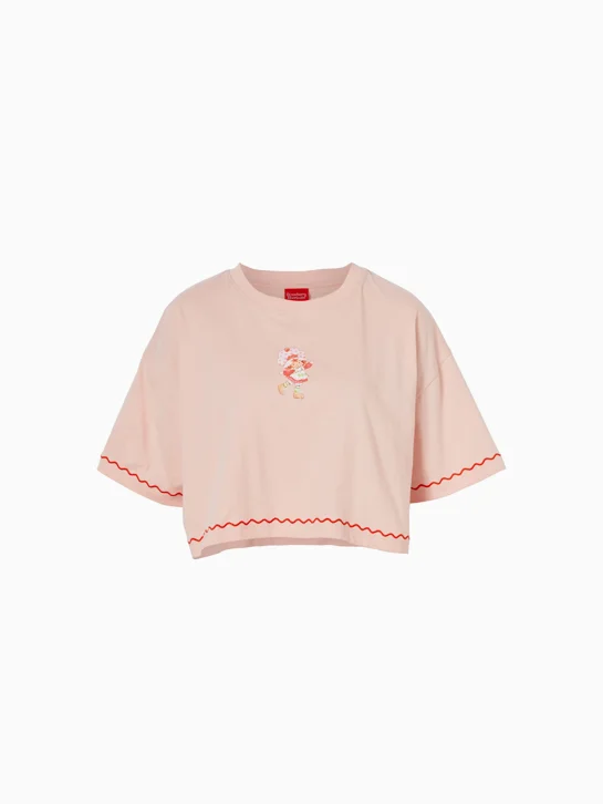 COTTON ON Áo Thun Có Hoạ Tiết Nữ-The Oversized Chopped Lcn Tee